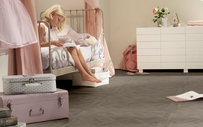 Tarkett Exclusive 240 Chateau - Parquet Versailles Light Grey